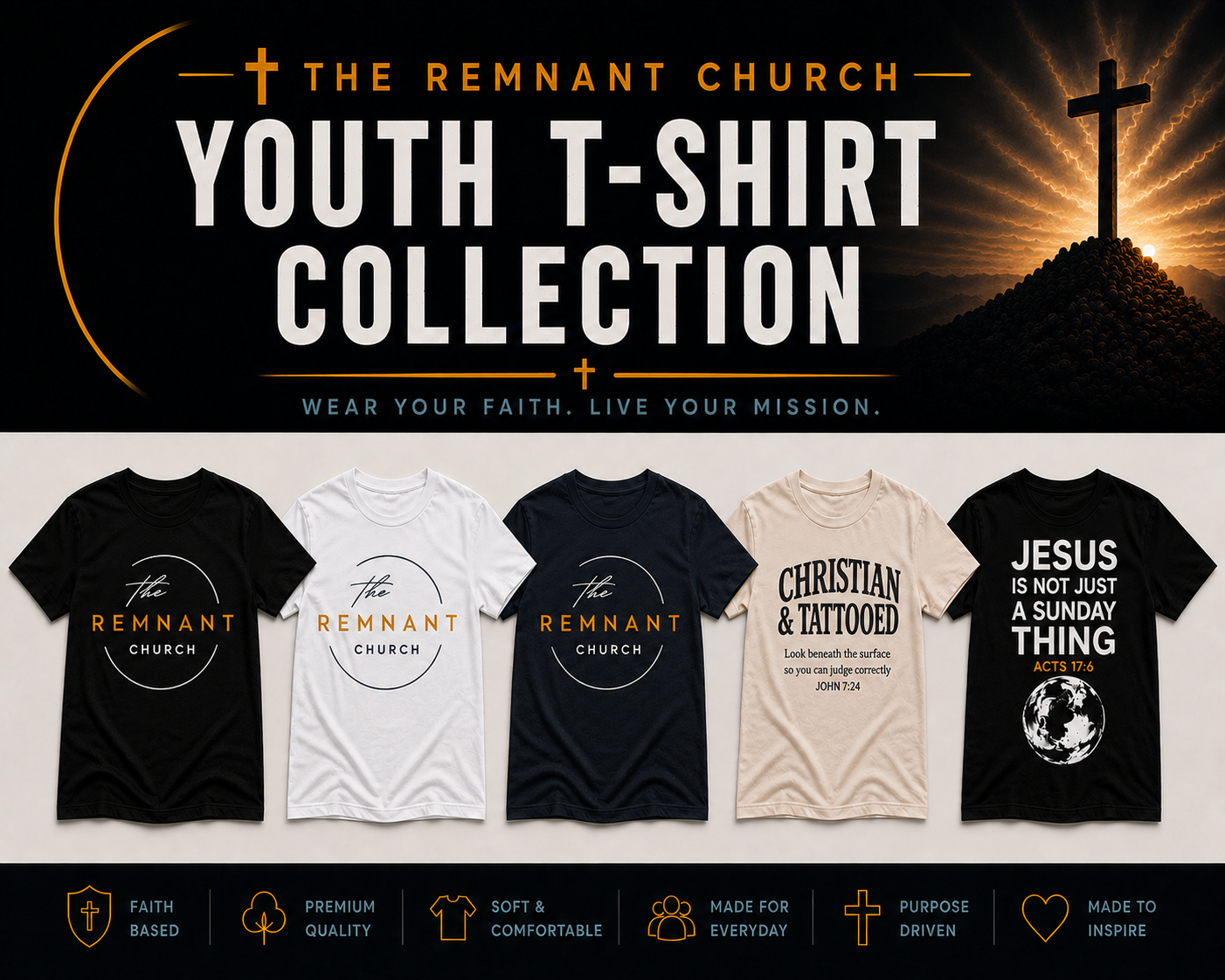 Remnant Merch Youth T-Shirts