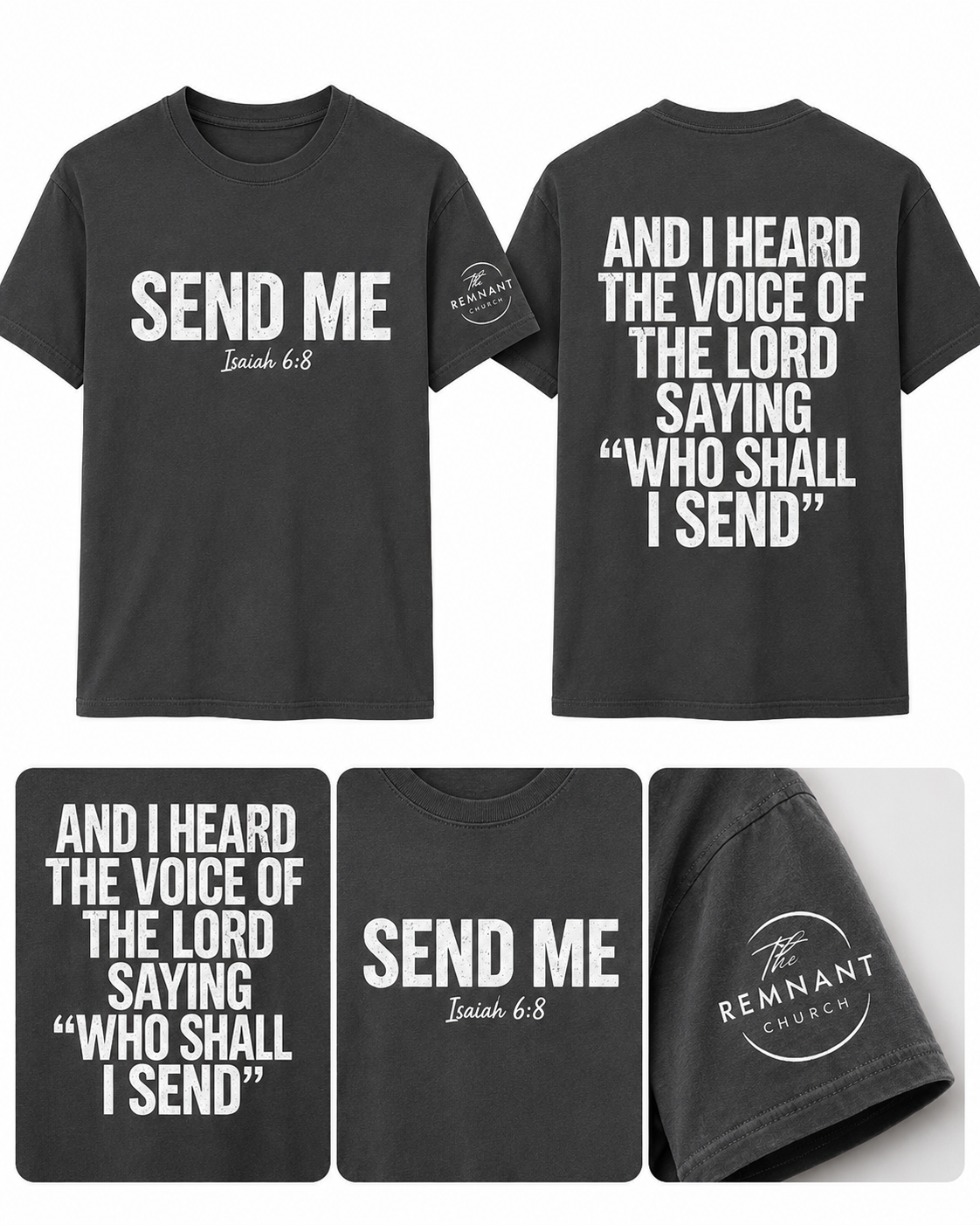 Who Shall I Send - Send Me | Comfort Color | Youth T-Shirts
