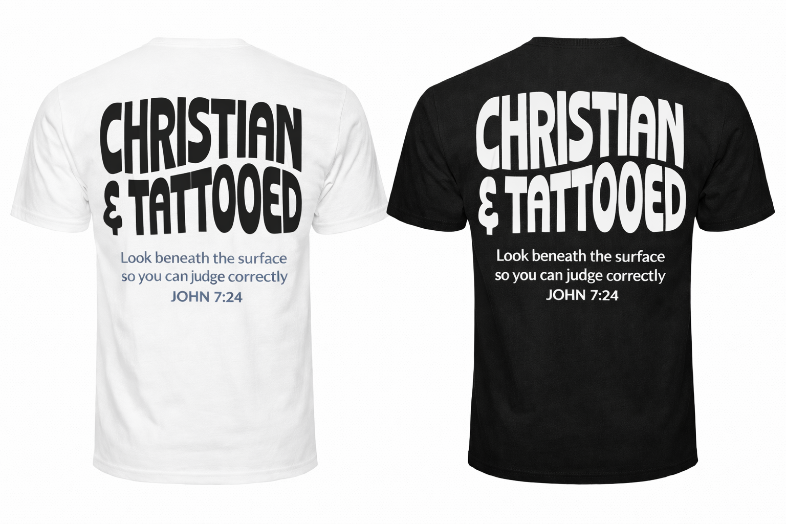 Christian & Tattooed | Adult T-Shirts