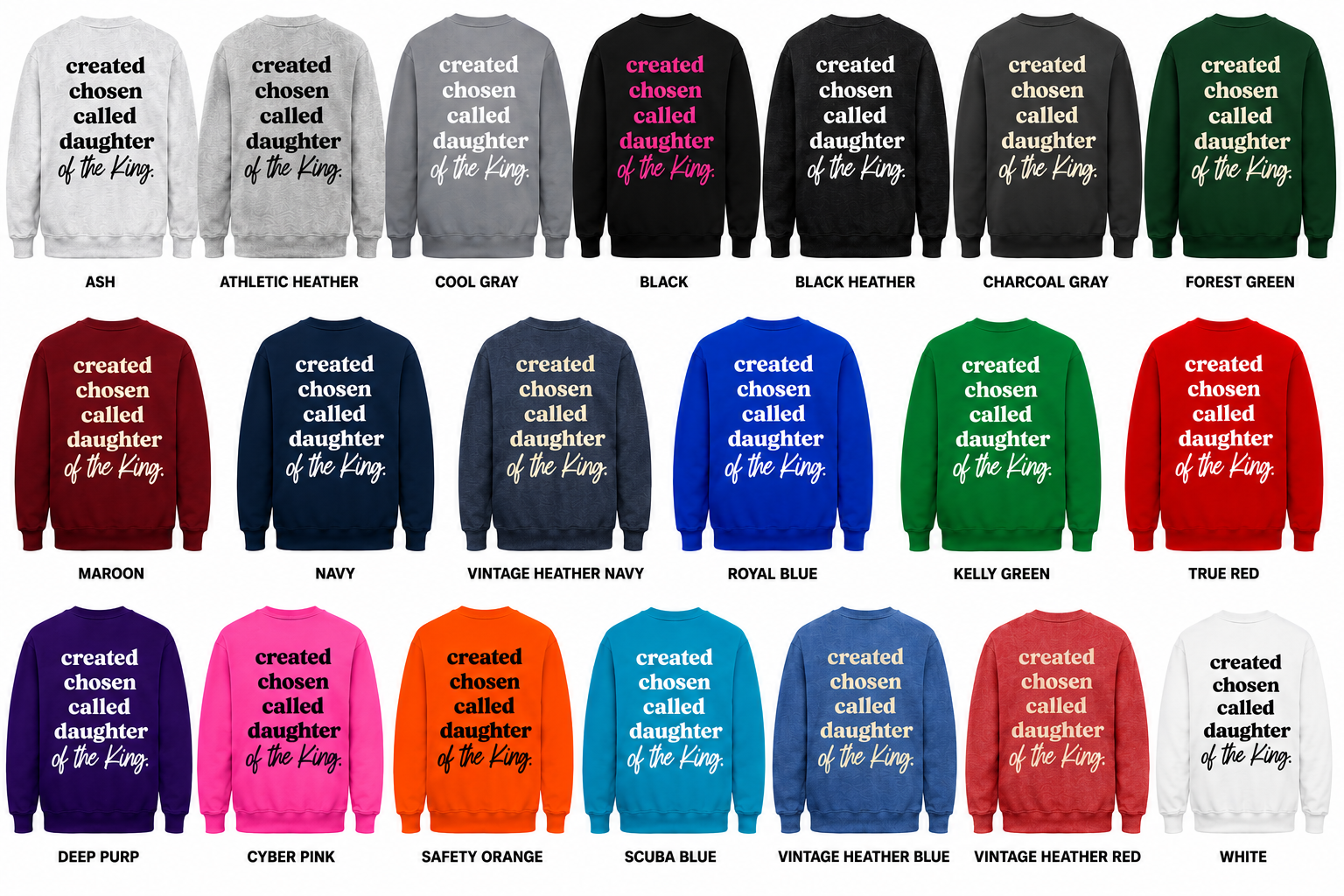 Daughter of the King | Sweatshirts