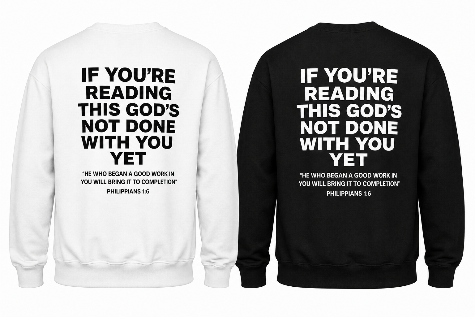 God's Not Done with You Yet | Long-Sleeve Shirt