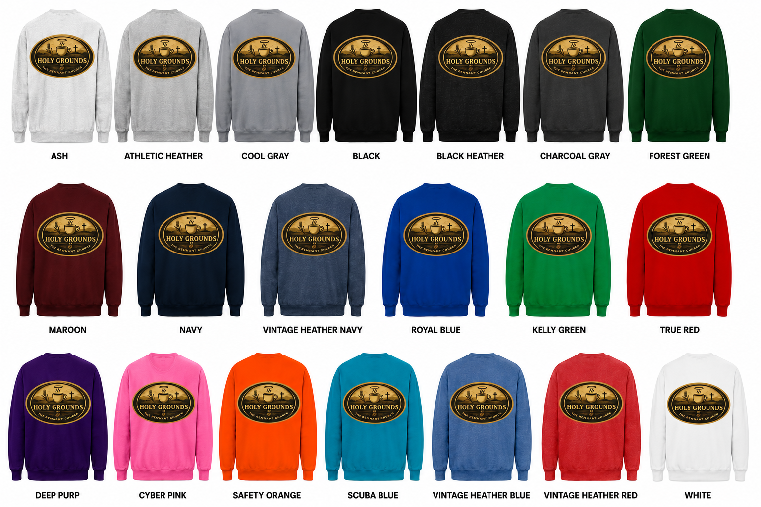 Coffee & Christ - Holy Grounds | Sweatshirts