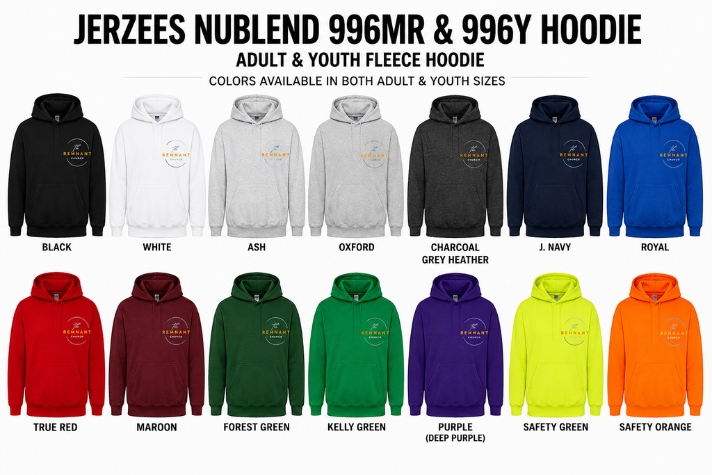 The Remnant Church Small Logo | Hoodie