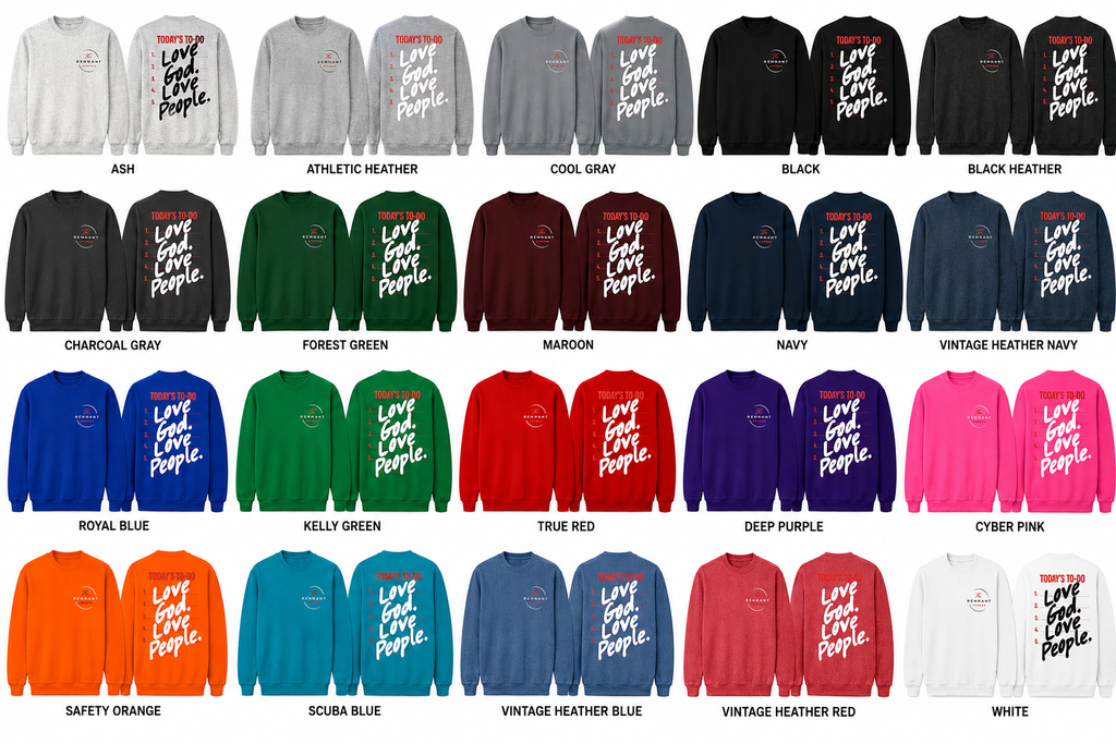 Love God. Love People | Sweatshirts