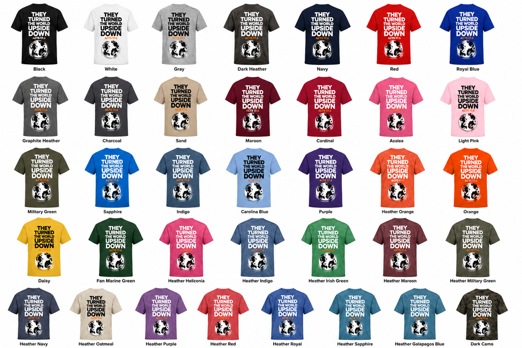 They Turned the World Upside Down | Youth T-Shirts