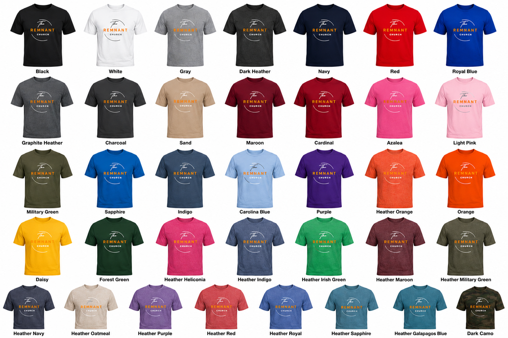 The Remnant Church Big Logo| Youth T-Shirts