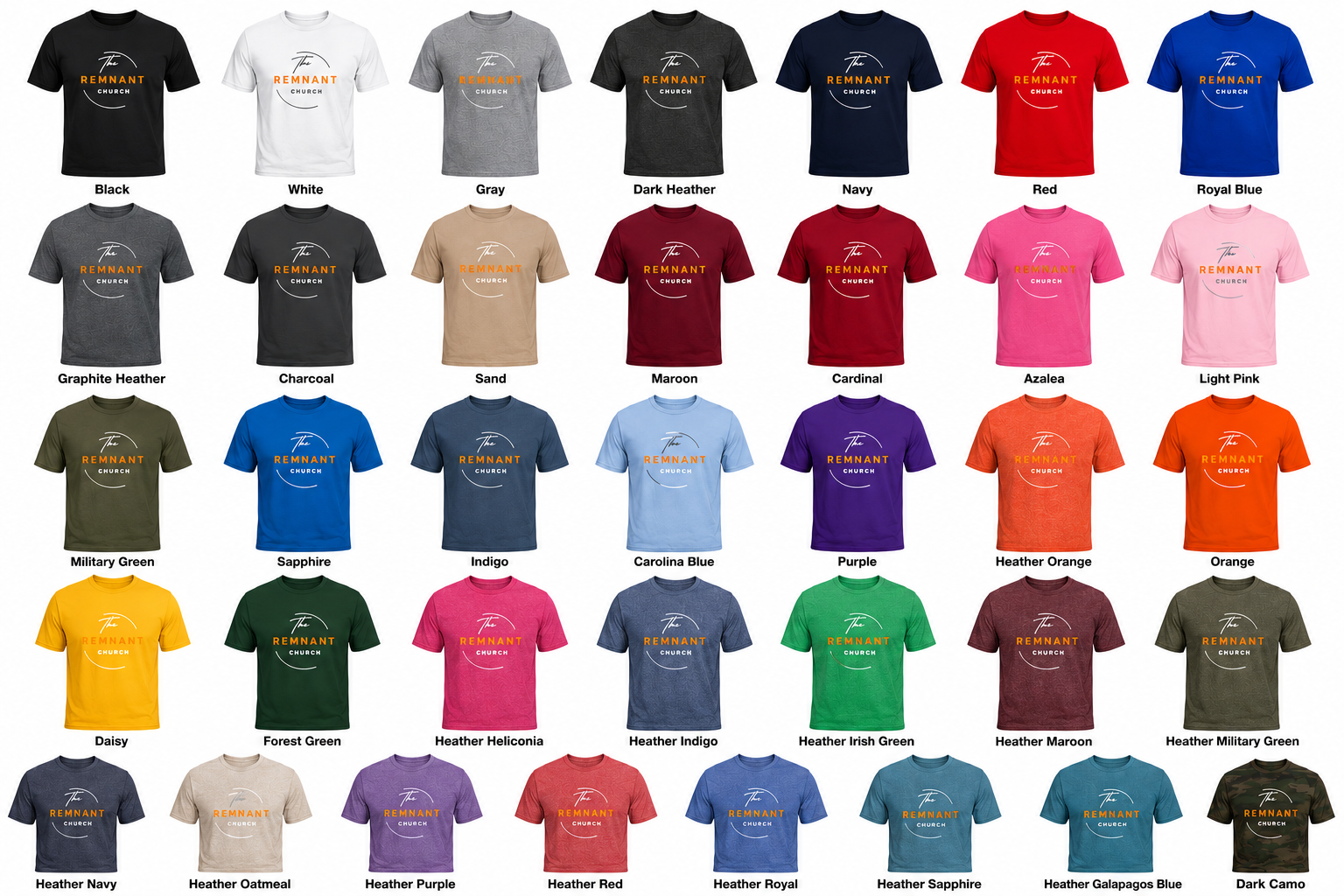 The Remnant Church Big Logo| Youth T-Shirts