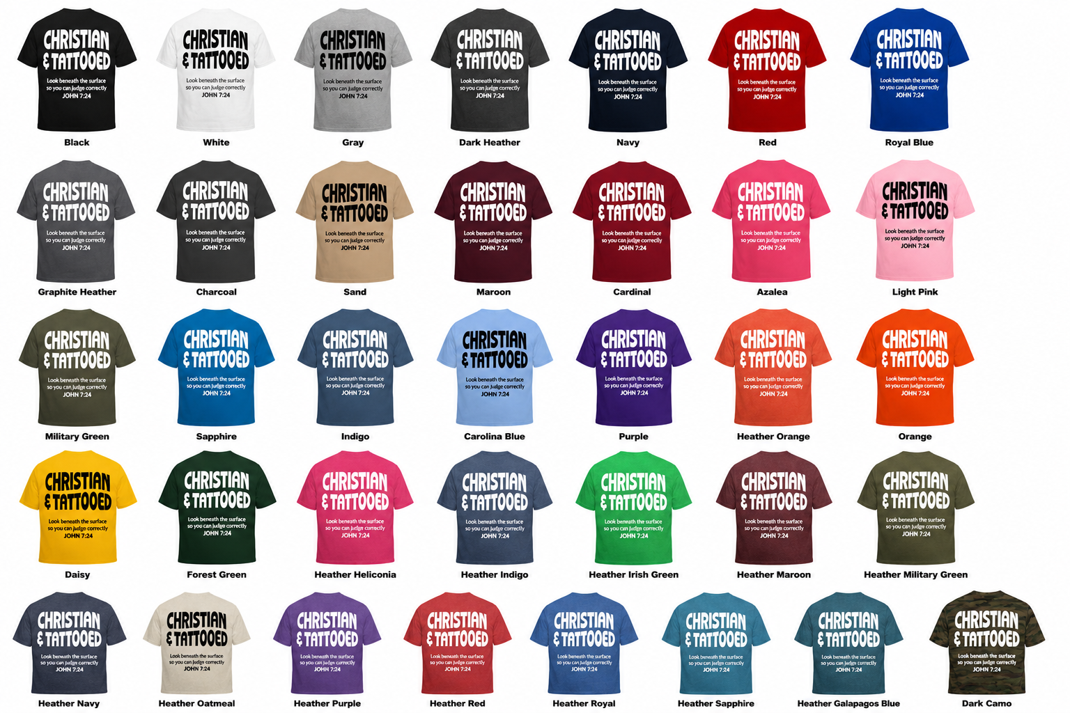 Christian & Tattooed | Youth T-Shirts