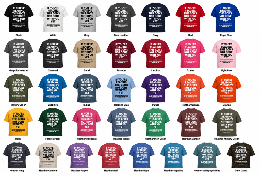 God's Not Done With You Yet | Youth T-Shirts
