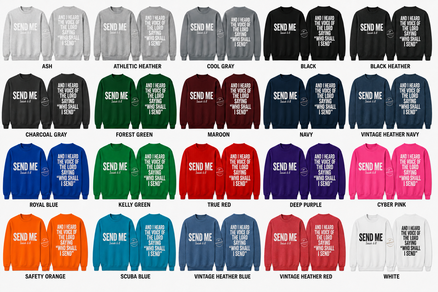 Who Shall I Send - Send Me | Sweatshirts